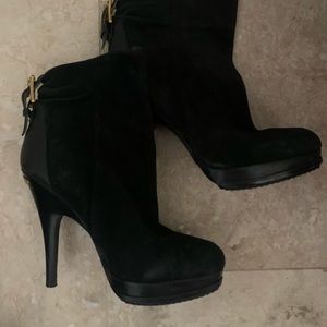 Michael Kors leather booties